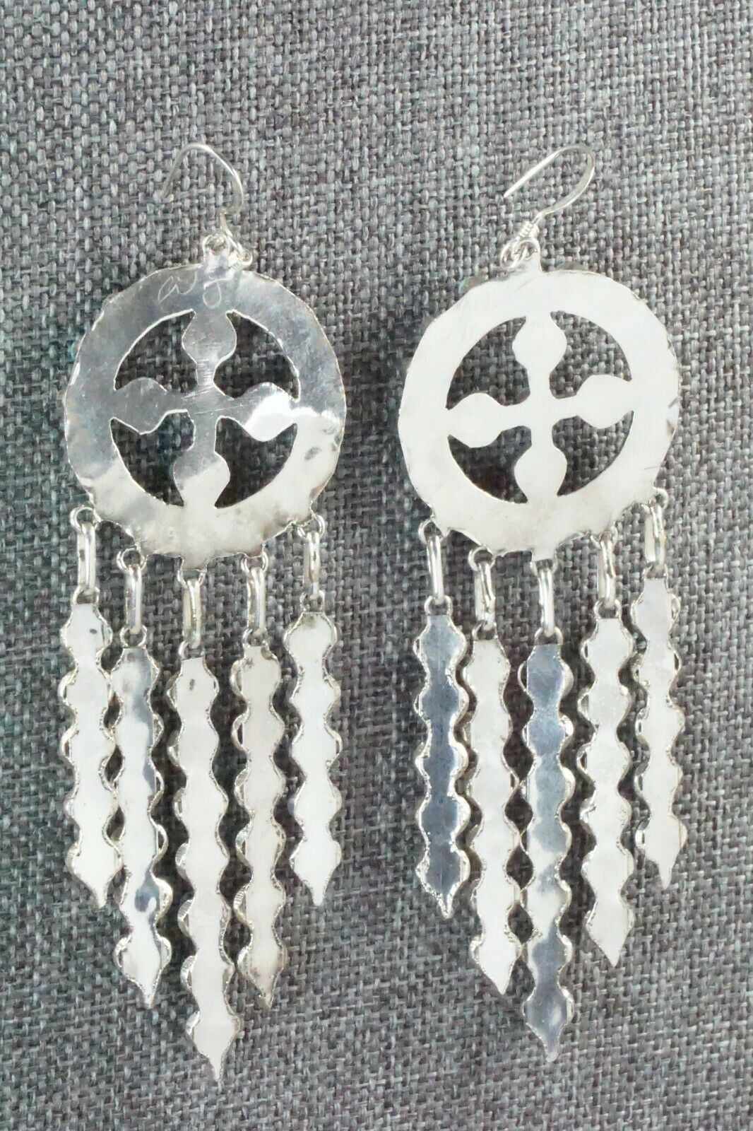 Turquoise and Sterling Silver Earrings - Waylon Johnson