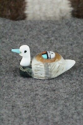 Duck Zuni Fetish Carving - Darrin Boone