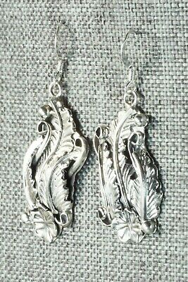Sterling Silver Earrings - Harry B Yazzie