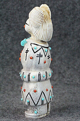 Corn Maiden Zuni Fetish Carving - Claudia Peina