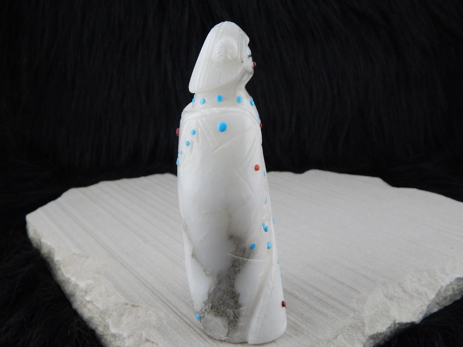 Corn Maiden Zuni Fetish Carving - Michael Laweka - High Lonesome Trading