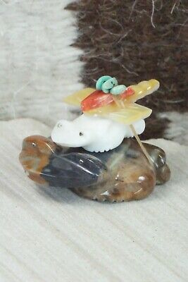 Frog Zuni Fetish Carving - Daisy Natewa