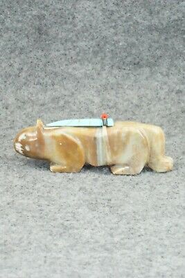 Mountain Lion Zuni Fetish Carving - Alex Tsethlikai