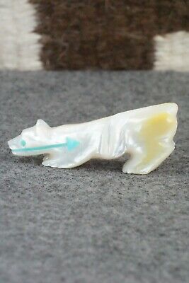Mountain Lion Zuni Fetish Carving - Andres Quandelacy