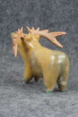 Elk Zuni Fetish Carving - Enrike Leekya