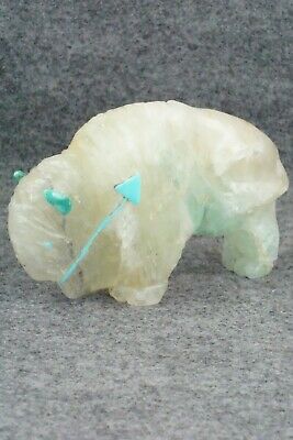 Buffalo Zuni Fetish Carving - Kevin Quam