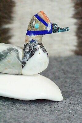 Duck Zuni Fetish Carving - Sullivan Shebola - High Lonesome Trading