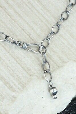 White Buffalo and Sterling Silver Necklace - Akee Douglas