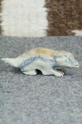 Badger Zuni Fetish Carving - Dana Malani - High Lonesome Trading