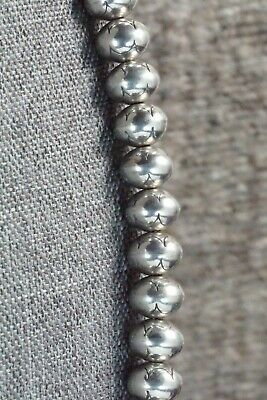 Sterling Silver Navajo Pearl Necklace - Jan Mariano