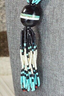 Turquoise, Coral and Shell Necklace - Frank Ortiz
