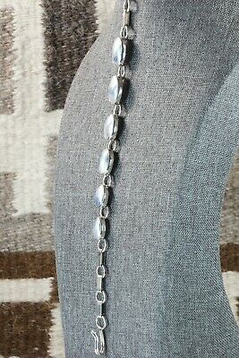 Navajo Abalone Shell and Sterling Silver Link Bracelet - Native American