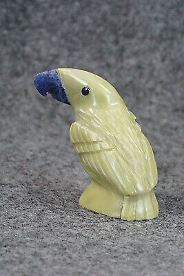 Bird Zuni Fetish Carving - Edison Bobelu