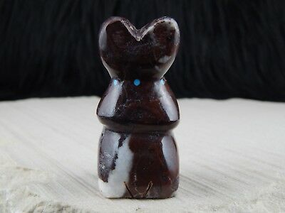 Bear Zuni Fetish Carving - Ashley Laiwakete - High Lonesome Trading