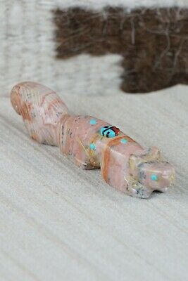 Wolf Zuni Fetish Carving - Danette Laate - High Lonesome Trading
