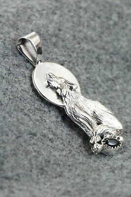 Onyx & Sterling Silver Pendant - Roger Pino