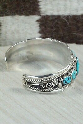 Turquoise & Sterling Silver Bracelet - Anthony Brown