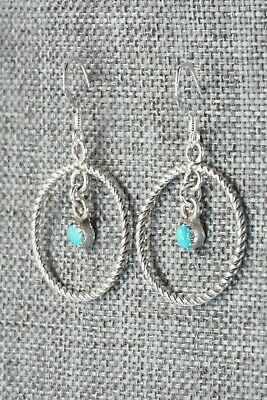 Turquoise & Sterling Silver Earrings - Sylvia Chee