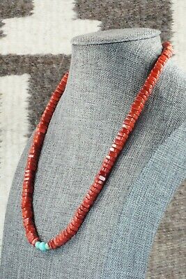 Coral & Turquoise Necklace - Doreen Jake