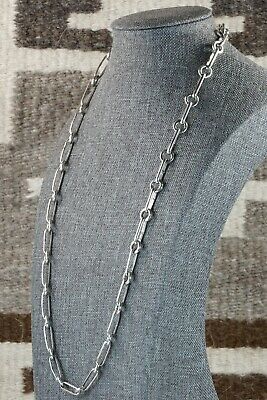 Navajo Sterling Silver Chain Necklace - Ben Begay