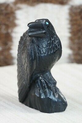 Crow Zuni Fetish Carving - Derrick Kaamasee