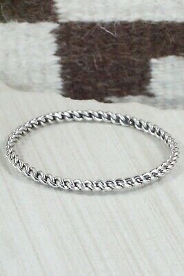 Sterling Silver Bangle - Elaine Tahe