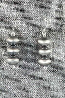 Sterling Silver Navajo Pearl Necklace & Earrings - Preston Haley