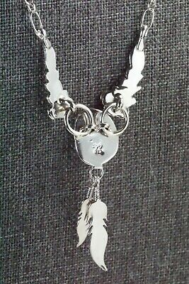 Turquoise & Sterling Silver Necklace - Lee Shorty