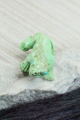 Frog Zuni Fetish Carving - Lance Cheama