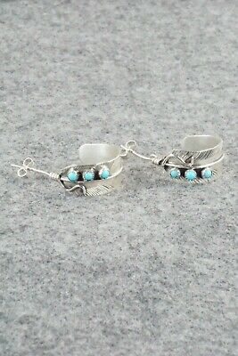 Turquoise & Sterling Silver Earrings - Byron Begay