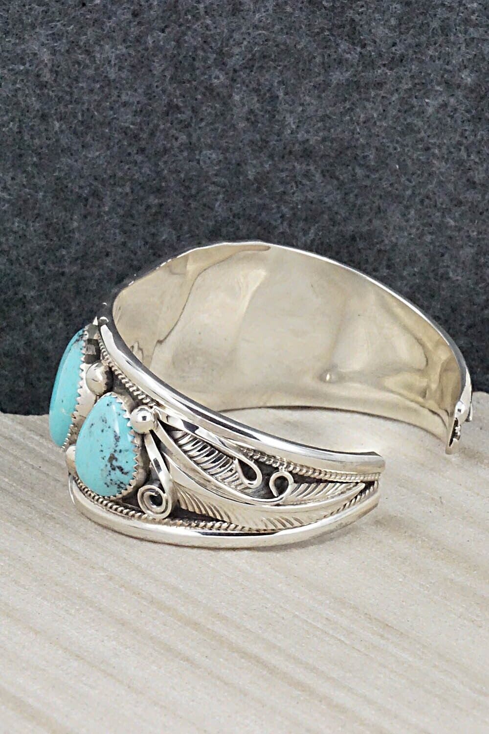 Turquoise & Sterling Silver Bracelet - Davey Morgan