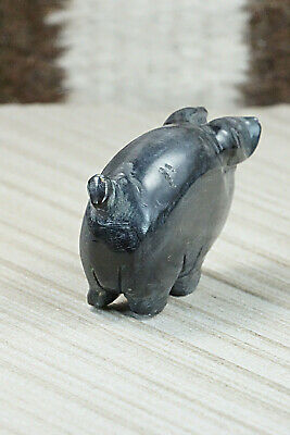Pig Zuni Fetish Carving - Stanton Hannaweeke