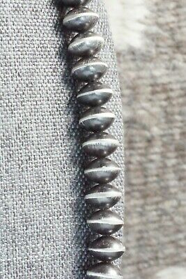 Sterling Silver Navajo Pearl Necklace - Sylvia Largo