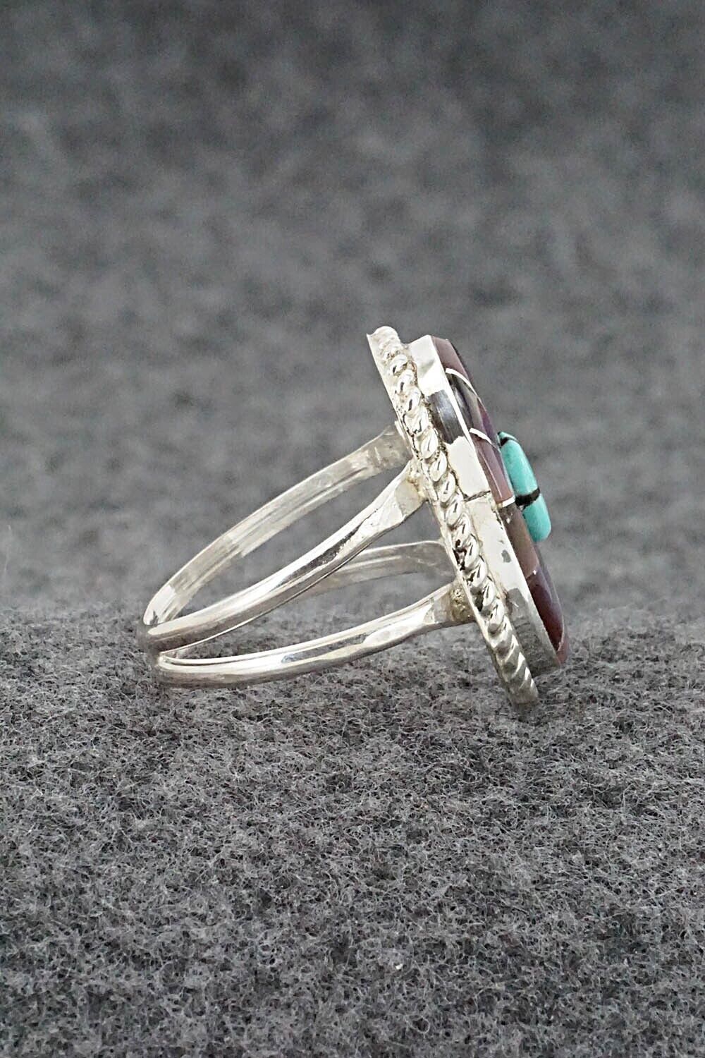 Multi Stone & Sterling Silver Ring - Ola Eriacho - Size 8