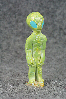 Alien Zuni Fetish Carving - Cody Nastacio