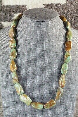 Turquoise & Sterling Silver Necklace - Navajo