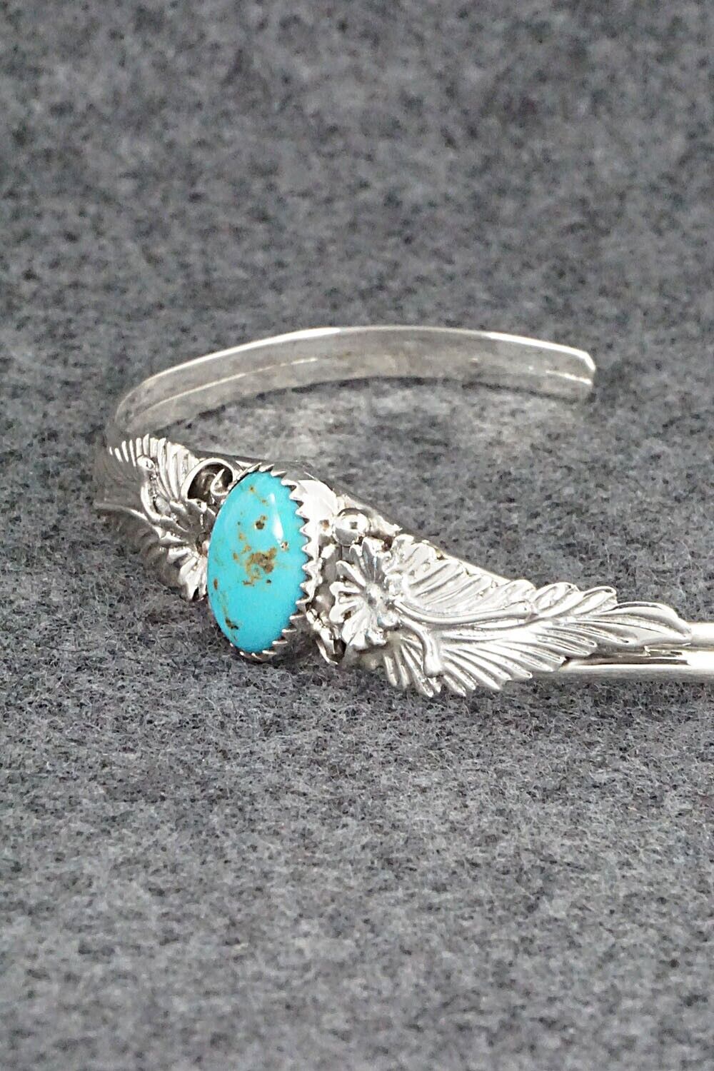 Turquoise & Sterling Silver Bracelet - Harris Largo