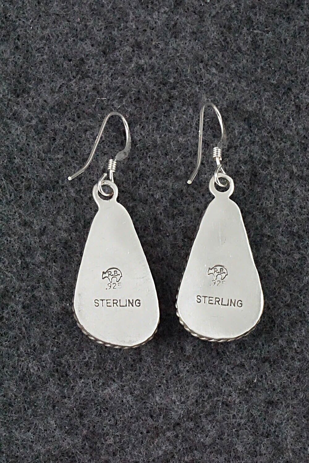 Wild Horse & Sterling Silver Earrings - Sheena Jack