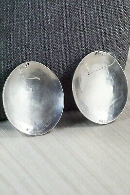 Navajo Turquoise & Sterling Silver Earrings - Richard Singer
