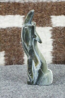 Wolf Zuni Fetish Carving - Kenny Chavez
