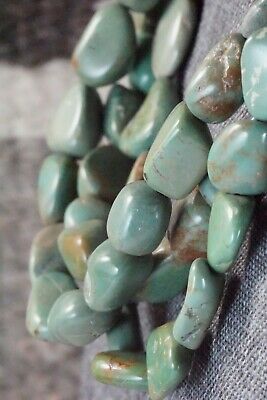 Turquoise & Sterling Silver Necklace - Navajo