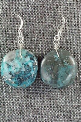 Turquoise & Sterling Silver Earrings - Joann Garcia