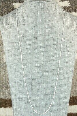 Sterling Silver Chain Necklace - Sterling Silver 30"
