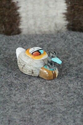 Duck Zuni Fetish Carving - Darrin Boone