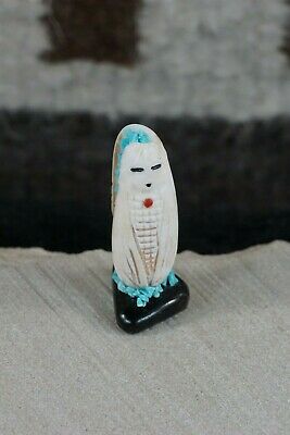 Corn Maiden Zuni Fetish Carving - Kevin Quam - High Lonesome Trading