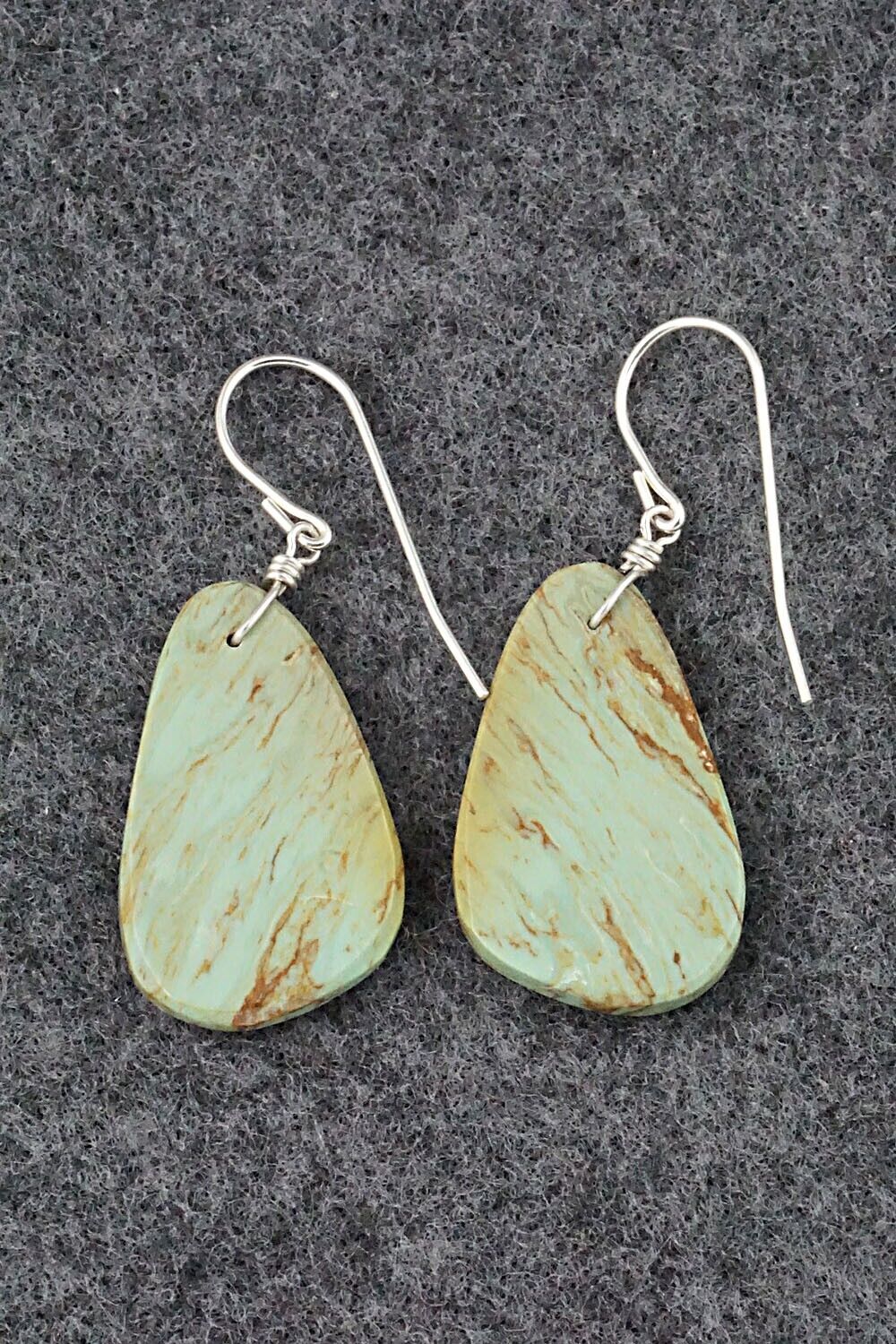 Turquoise & Sterling Silver Earrings - Sharon Abeyta