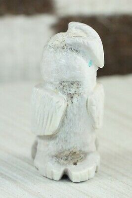 Owl Zuni Fetish Carving - Allison White