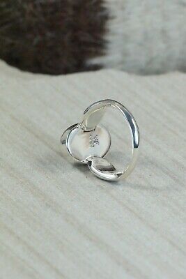 Turquoise & Sterling Silver Ring - Mark Barney - Size 6.25
