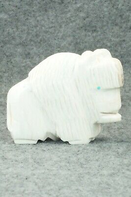 Buffalo Zuni Fetish Carving - Gilbert Lonjose
