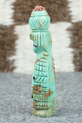 Corn Maiden Zuni Fetish Carving - Carl Etsate